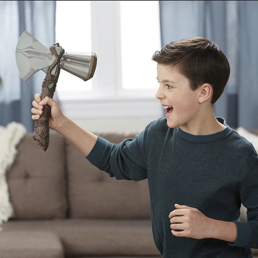 Топор с Мстителями Марвел война бесконечности молот Тора говорящий игрушка Тор