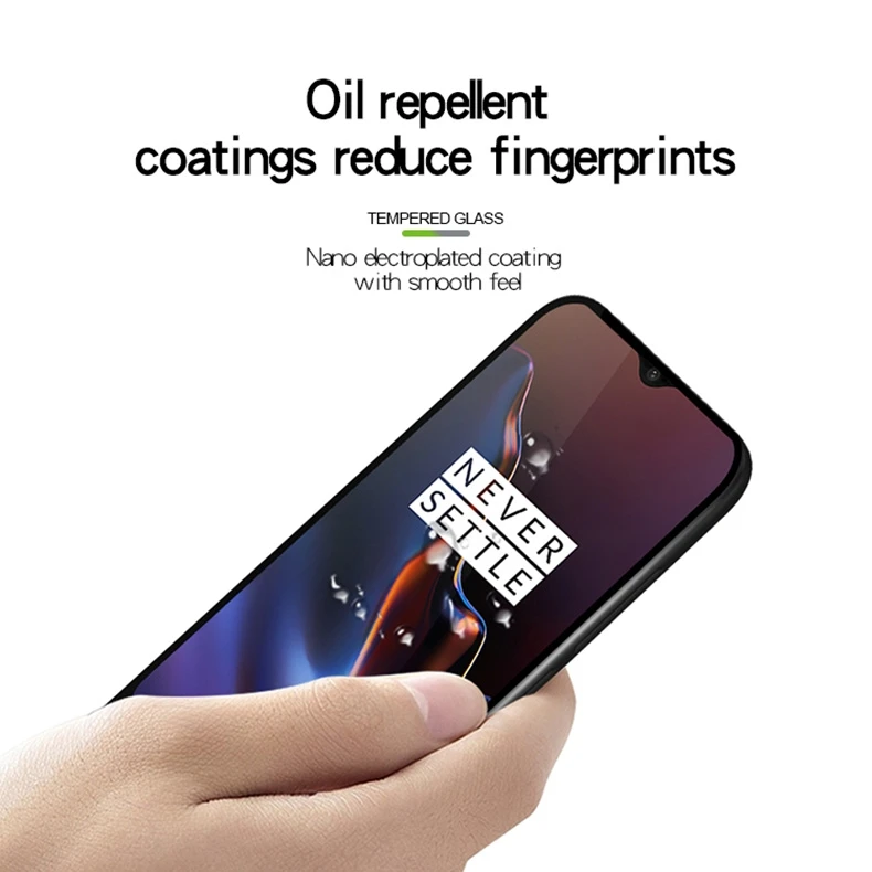 MOFI для OnePlus 6 T/OnePlus 6 закаленное стекло пленка Взрывозащищенный Полный экран протектор для OnePlus экран защитное стекло