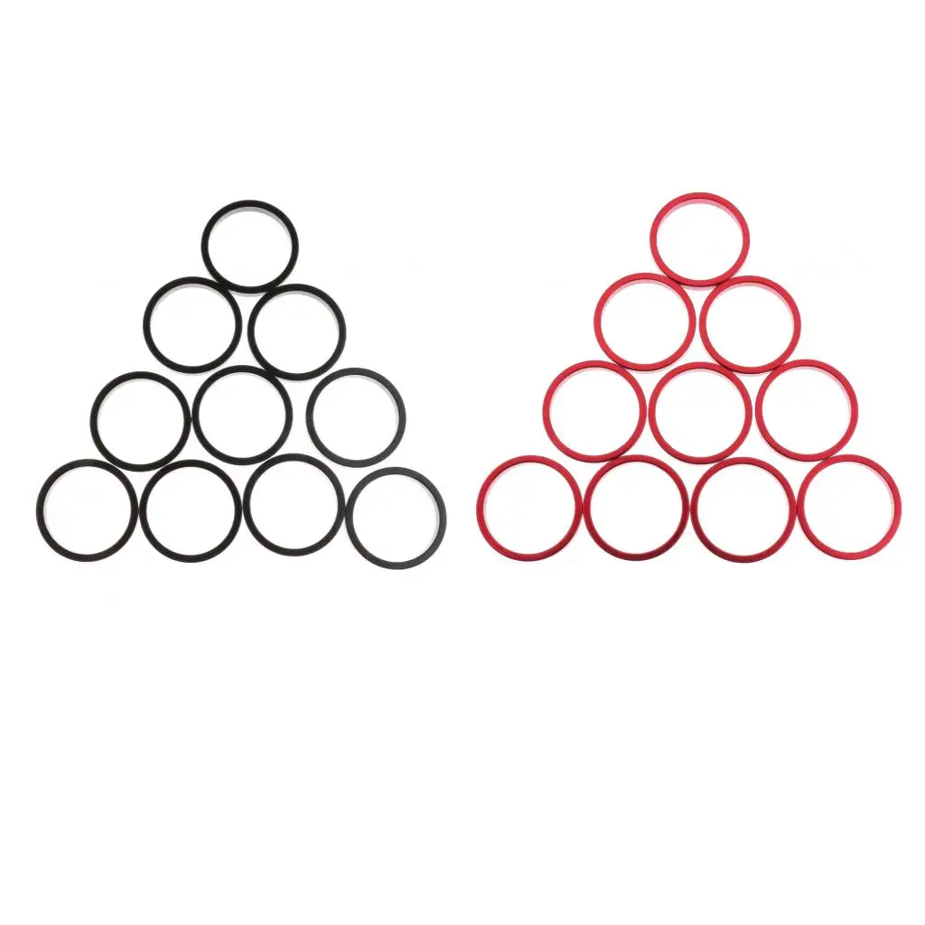 Прокладка для велосипедной гарнитуры 10 шт. распорка из алюминиевого сплава