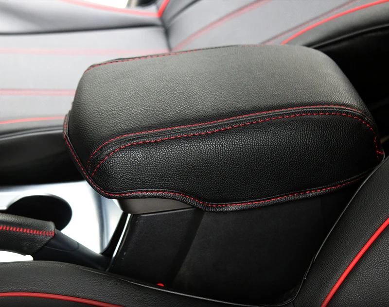 Подлокотник автомобильный из кожи и супер волокна подлокотник консоли