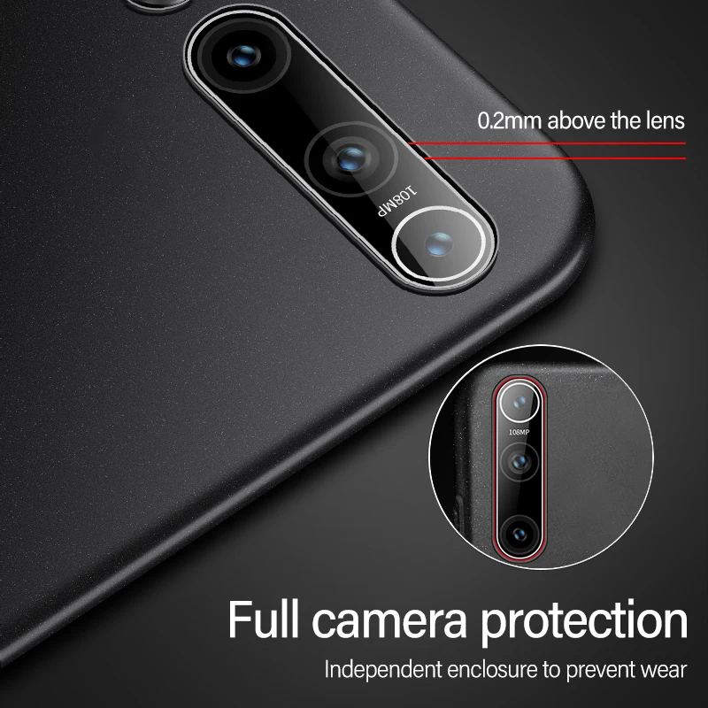 ultra thin magnetic matte pc phone case for xiaomi mi 12 11 t lite redmi note 9 8 pro poco shockproof cover free global shipping