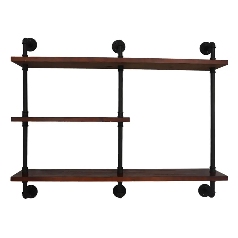 Новый дизайн настенная полка в стиле ретро книжная вешалка с диафрагмой для