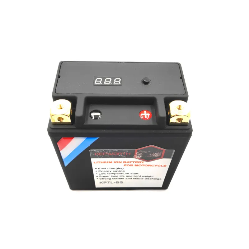 KP7L-BS высокой мощности 12 В 7Ah мотоцикл LiFePO4 батарея CCA 260A 7000 мАч 12 в BMS доска железная литиевая батарея KLX250 ZZR250 GW250