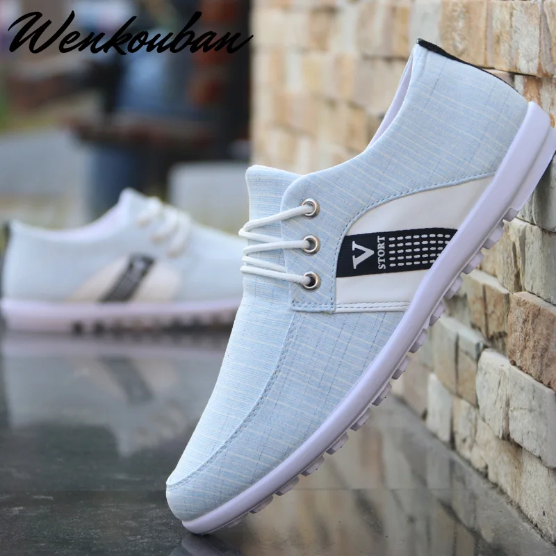 2020 Men Casual Shoes Mens Canvas For Fashion Flats Brand Sneakers Trainers Loafers Zapatos De Hombre | Обувь