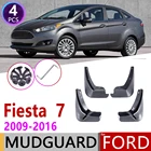 Брызговик для Ford Fiesta 7 MK7 для салона Sedan 2009  2016 Брызговики аксессуары 2010 2011 2012 2013 2014