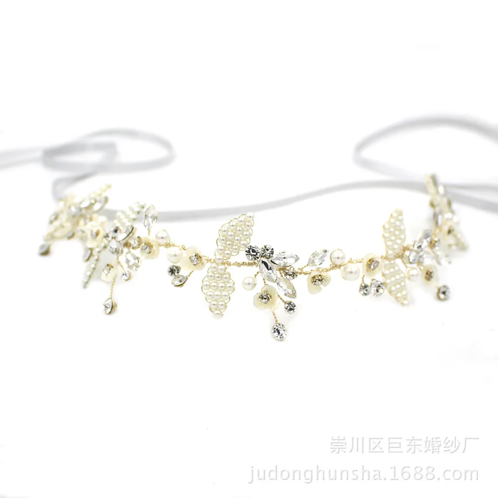 

Wedding Crystal Hair Vine Bridal Hair Accessories Headpieces Bride Halo Headband Hair Jewelry