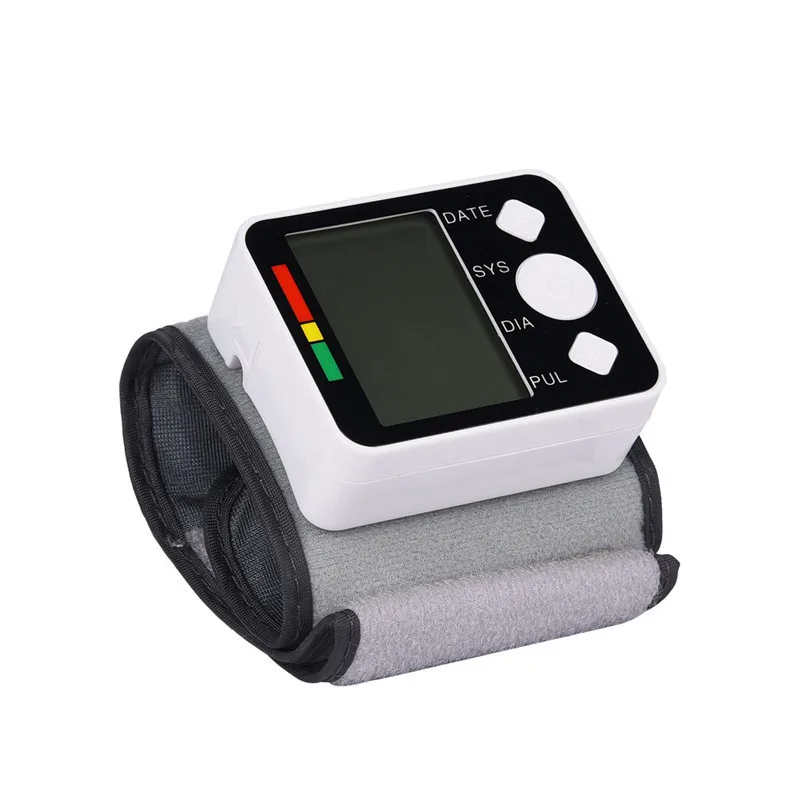Тонометр высокой четкости Digitale Manchet Lcd-scherm Pols Bloeddrukmeter кровяное давление apparaat Hart Hartslag Meter Tensiometer