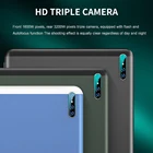 Планшет H18 MatePad Pro, экран 10,1 дюйма, разрешение 2560  1600, IPS 8 ГБ ОЗУ 128 Гб ПЗУ, Bluetooth 5,0, сеть Android 4G, 10-ядерный ПК