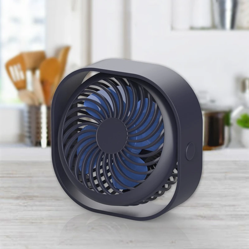 

Top Deals Desktop USB Small Fan Rechargeable Silent Radiator Fan Cooler