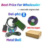 4 шт.лот заводская цена! Новый VCI VD DS150E CDP vd tcs cdp pro bluetooth для диагностического инструмента delicht obd2 с новыми реле с usb