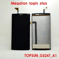 megafon login plus lcd screen display with touch panel digitizer assembly for megafon login mfloginph topsun_g5247_a1 lcd