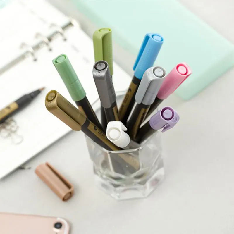 10 палочек/набор Sta металлическая ручка для вспышки школьные художественные