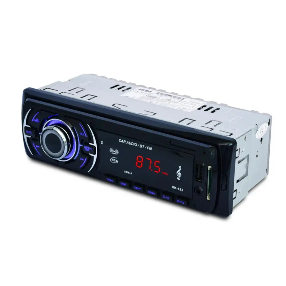 

80% Dropshippingï¼ï¼RK-523 Car Bluetooth MP3 Music Player AUX In USB FM Tuner with Remote Control Car Player