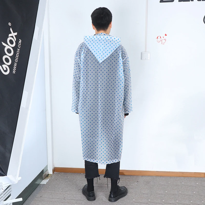 Прозрачные плащ-женщины мужской дождевик плащ водонепроницаемый | Спорт и