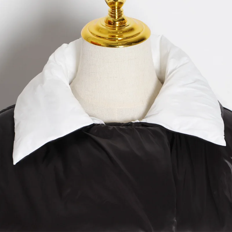 Двусторонняя Женская хлопковая одежда в западном стиле контрастных цветов