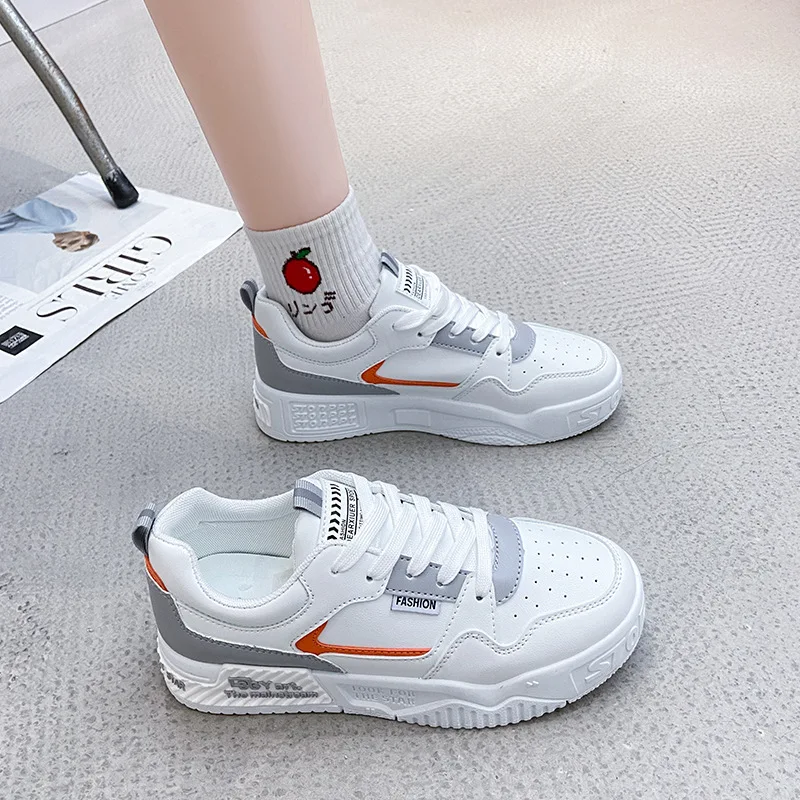 Fall 2021 new small white shoes female han edition student harajuku torre female ins street snap loafers T627