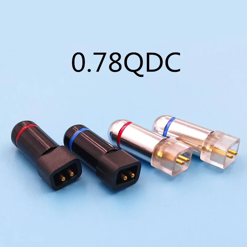 

0,78 мм QDC 7PRO UE18PRO UE11 Наушники diy notch позолоченный штифт 1 пара (L + R)