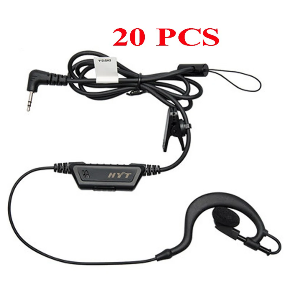 YIDATON 20 шт. 100% оригинал для HYT 1 PIN 2 5 мм PTT MIC наушники гарнитура TC310 TC320 TC1688|ptt mic|1 pinptt