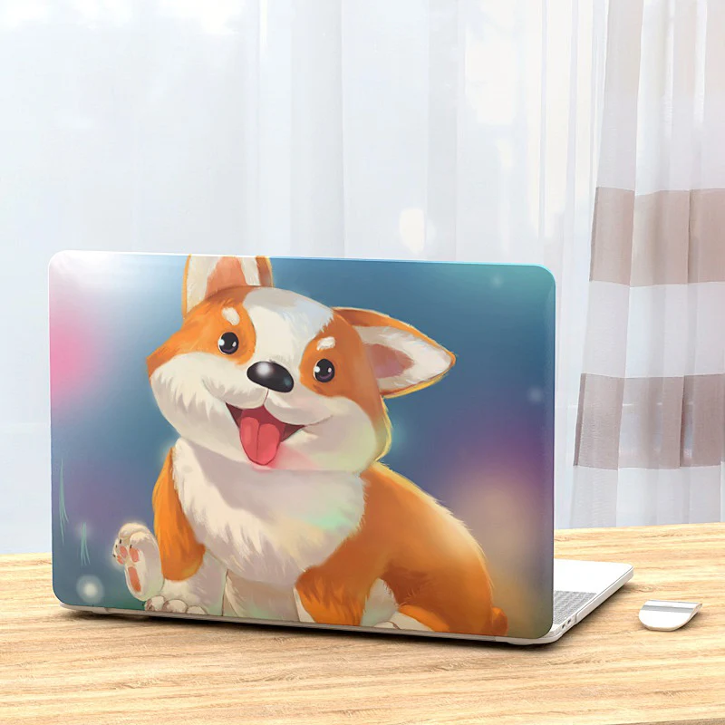 

Чехол для ноутбука Happy Corgi and Parrot 15,6 дюйма для Huawei Matebook D15 HLYL-WFQ9 D14, чехол для Honor MagicBook 14 15