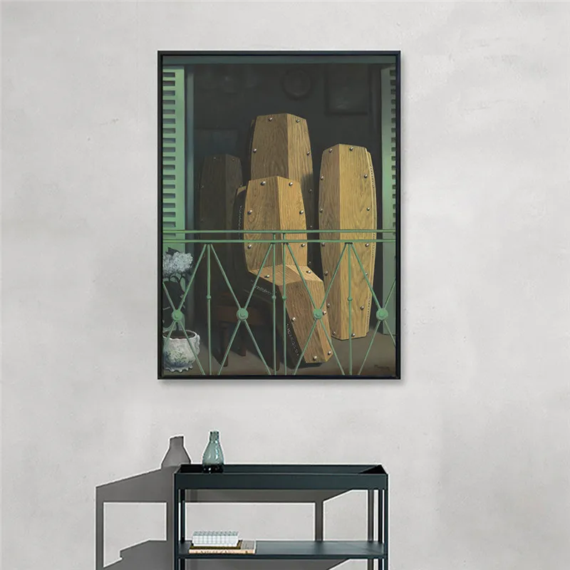 Manet's Balcony 1950 от Rene Magritte картины маслом Печать на холсте с художественной печатью
