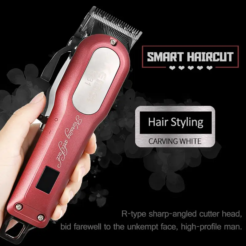 Профессиональная машинка для стрижки волос Электрический триммер бороды