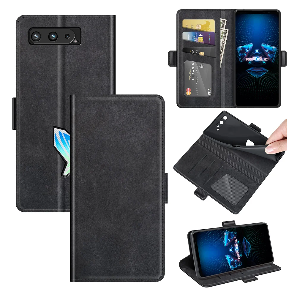 

Кожаный чехол-книжка для Asus ROG Phone 5