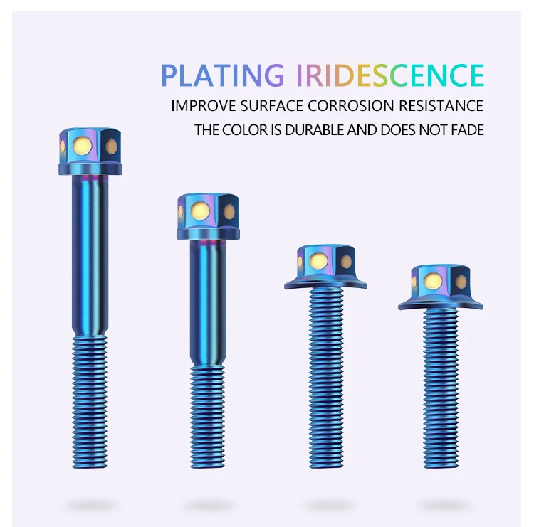 Самокат ATV мотоцикл шестигранный винт из нержавеющей стали M8 * 25/30/35/40/45/55|Гайки и