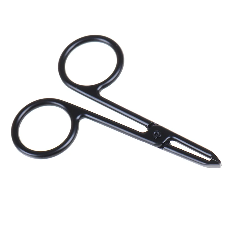 1 шт. черный косметический триммер машинка для стрижки ресниц пинцет бровей