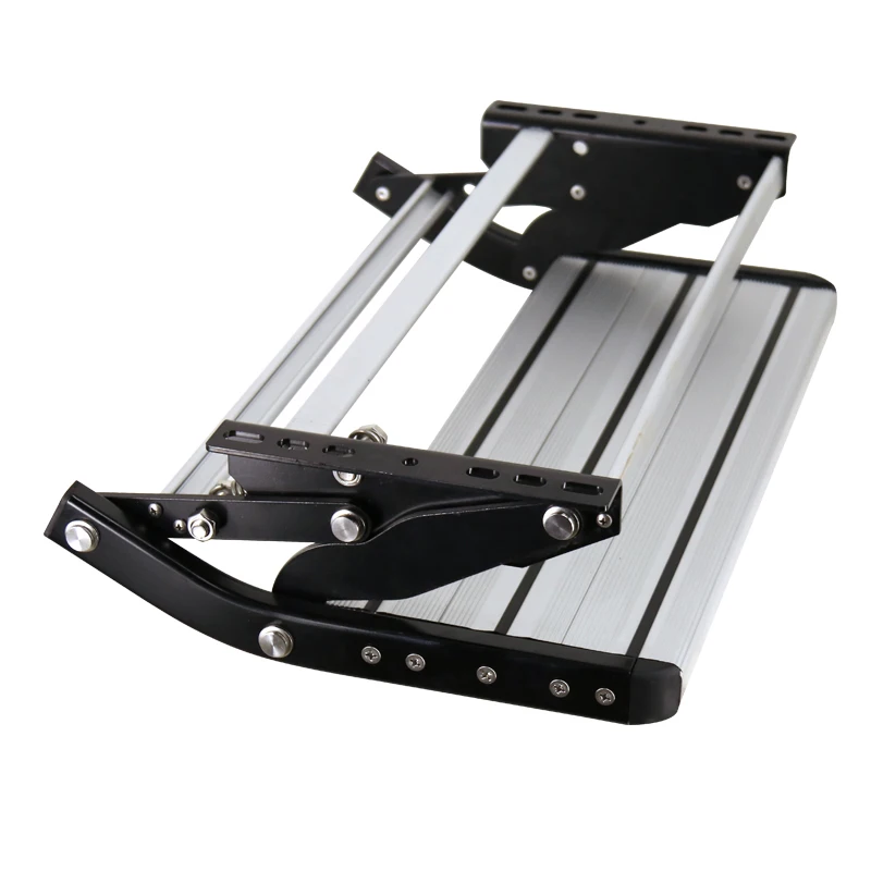 Алюминиевый сплав противоскользящие RV Караван дом на колесах Двухступенчатая