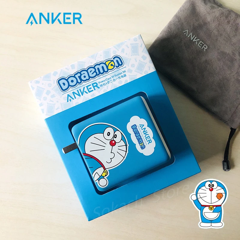 

Быстрая зарядка Anker Doraemon, улучшенная версия, pd 18 Вт, Мобильный блок питания с вилкой