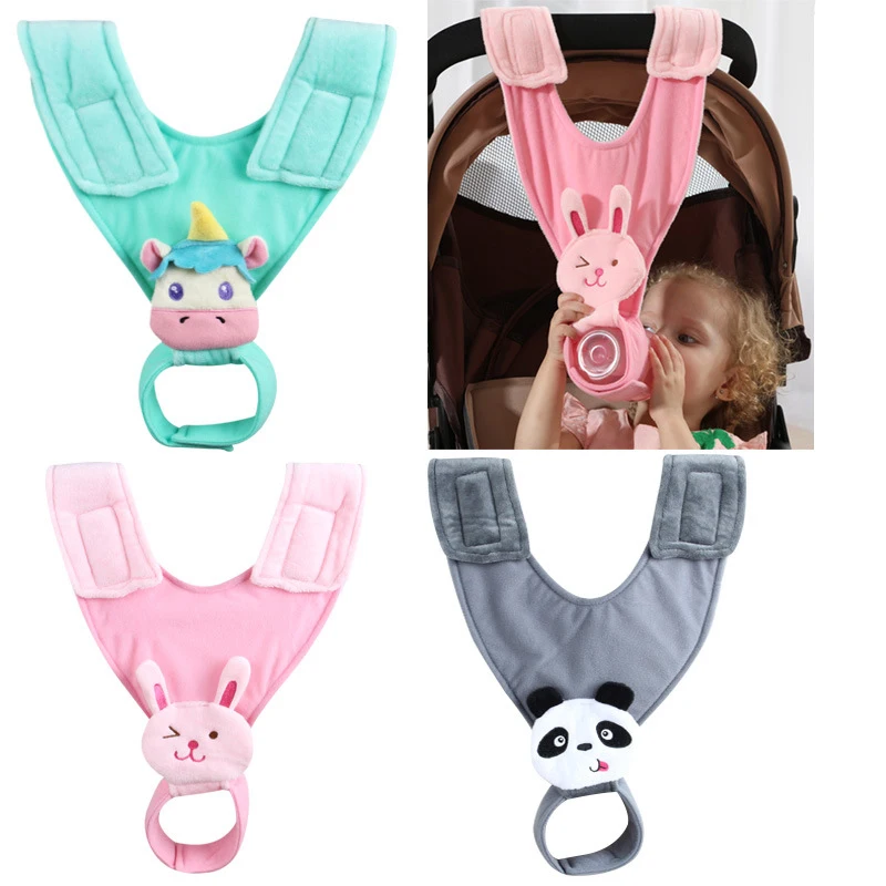 

Self Feeding Baby Bottle Strap, Baby Bottle Holder Adjustable Bottle Cup Strap Bottle Sling for Baby Detachable Anti Roll