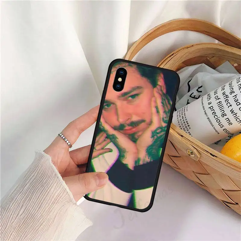 

American singer Post Malone Phone Case for iPhone 11 12 pro XS MAX 8 7 6 6S Plus X 5S SE 2020 XR