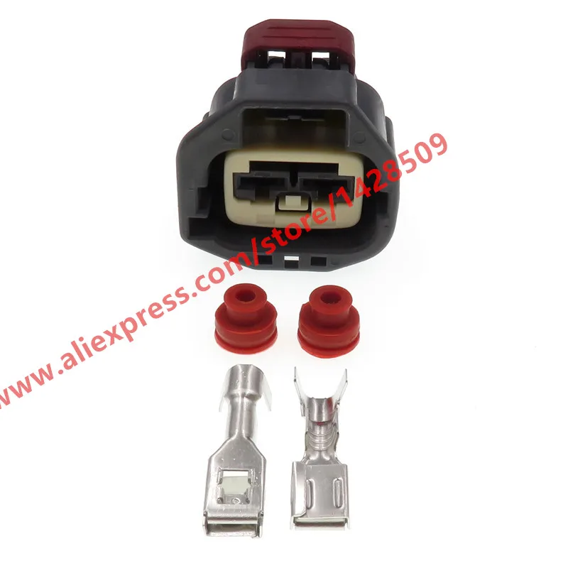 

5 Sets 2 Pin Female Waterproof Automotive Electrical Connector 7283-5596-10 7282-5596-10