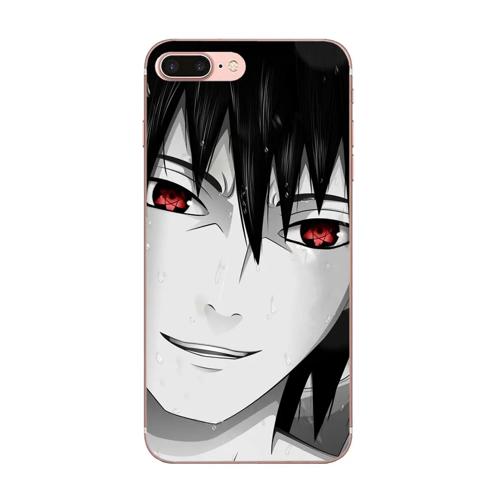 Силиконовый чехол с мультяшным героями аниме Наруто Шаринган мангекю для Huawei Honor