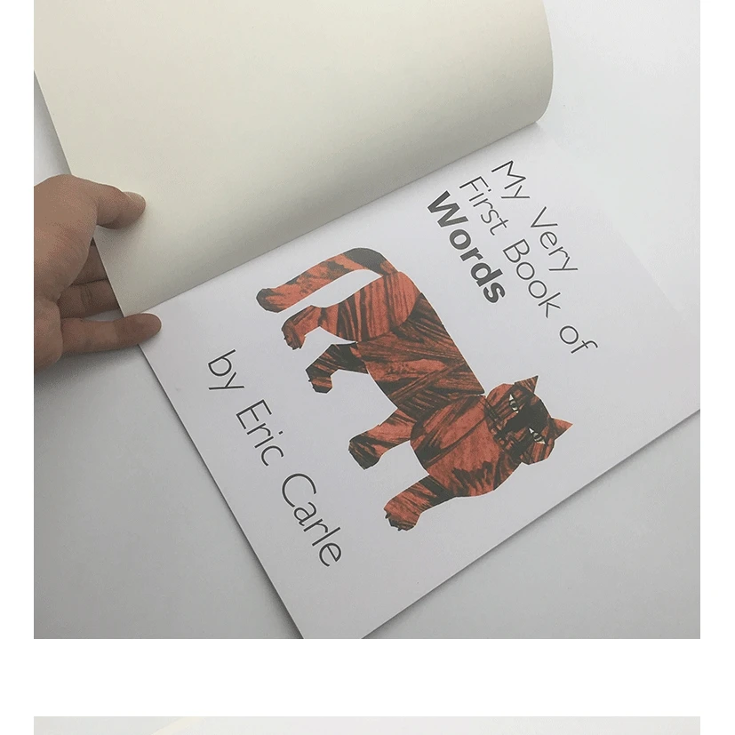 Моя первая книга со словами Эрик Карл раннее обучение английский язык чтение