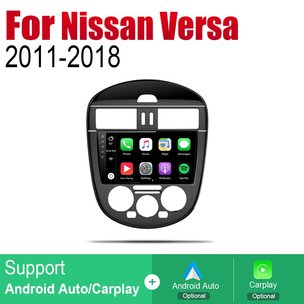 ZaiXi Android 2 Din Авто Радио для Nissan Versa 2011 ~ 2018 автомобильный мультимедийный плеер GPS