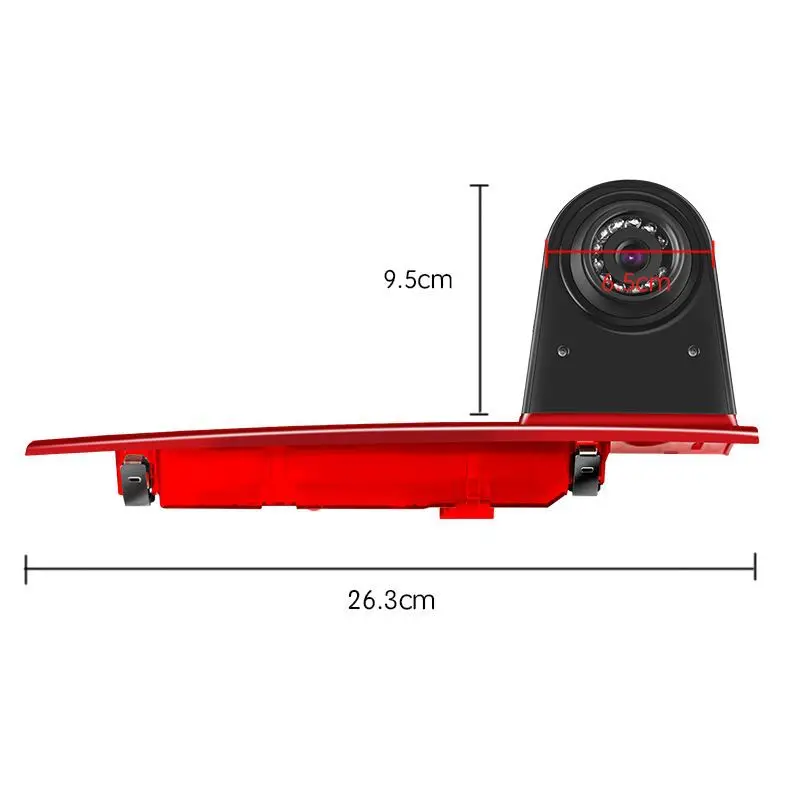 

Для Ford Transit Custom High-mount Tail светильник HD Водонепроницаемая камера стоп светильник высокого качества автомобильная камера