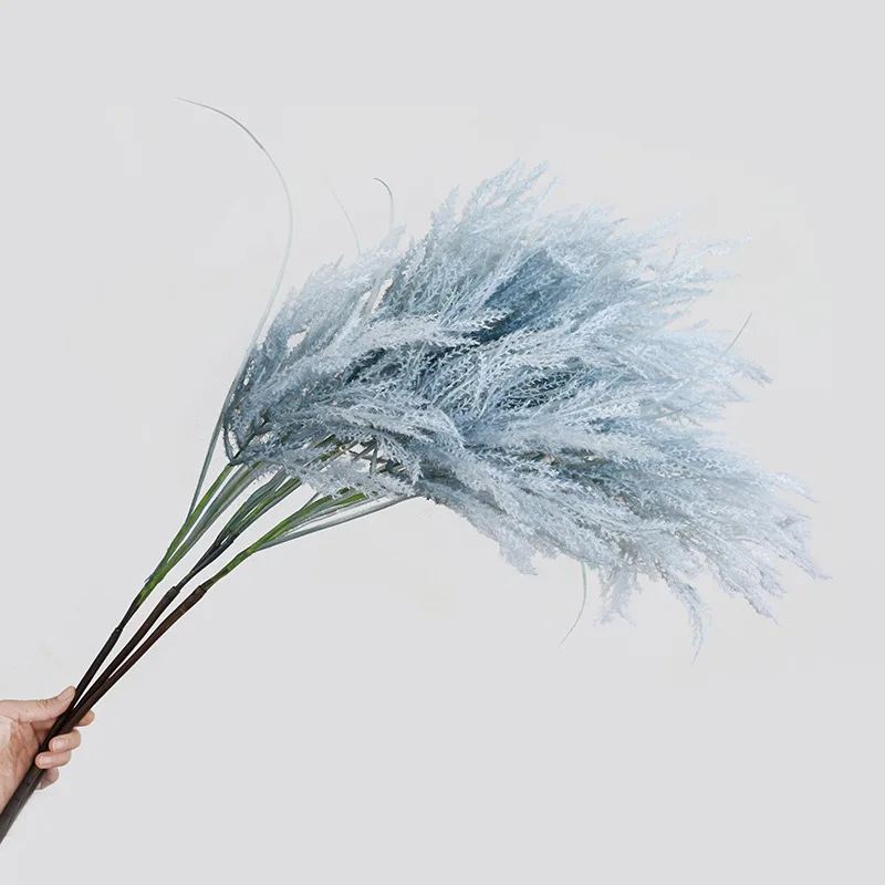 Тростник 104 см 2 головки искусственный букет ручек Цветочная композиция Шелковый