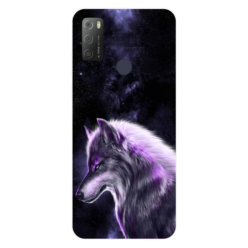 

For Alcatel 3L 2021 Case Silicone back Cover Phone Case For Alcatel 3L 2021 TPU Cool Funda for Alcatel 3L 2021 Soft Cases