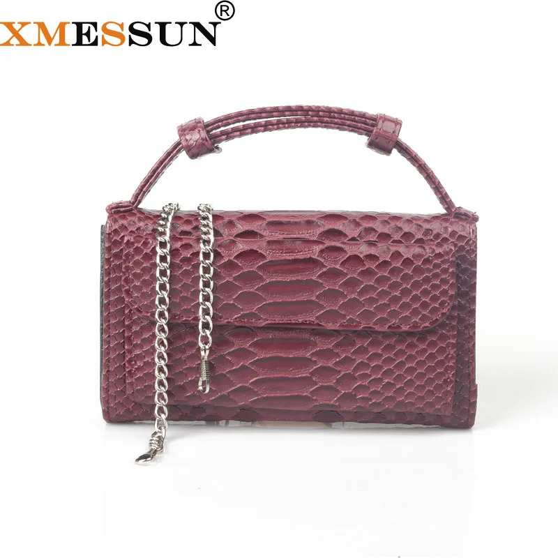 Женский Повседневный клатч XMESSUN модная сумка через плечо с узором страуса и