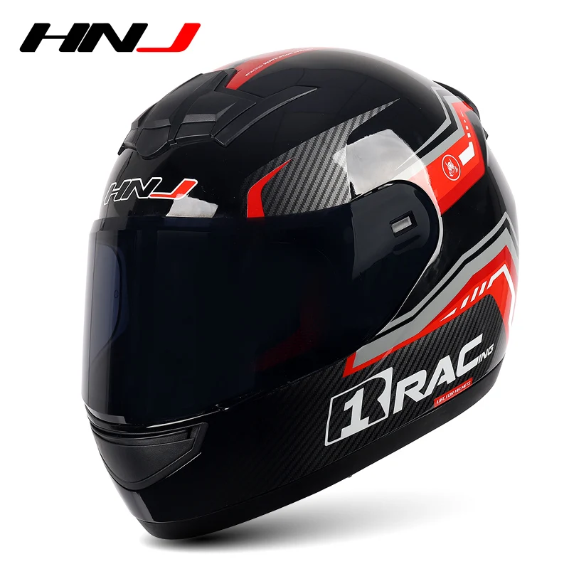

HNJ Professional Racing Motocross Helmet Men Casco Full Face Safe Motorcycle Helmet Accesorios Para Moto Cascos Para Moto