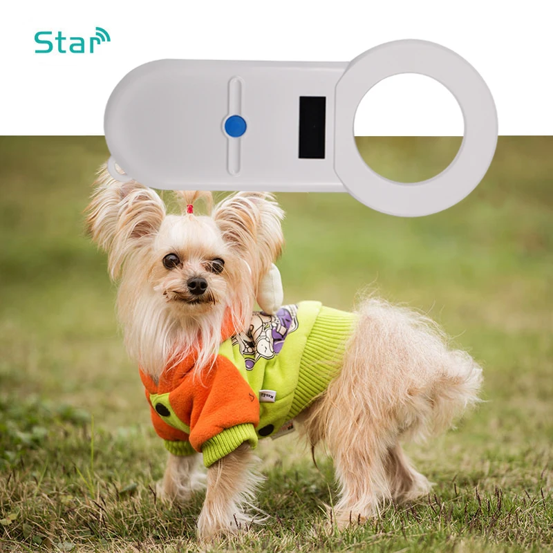 Чувствительный ISO11784/5 Цифровой животных RFID считыватель читатель микросхемы ISO