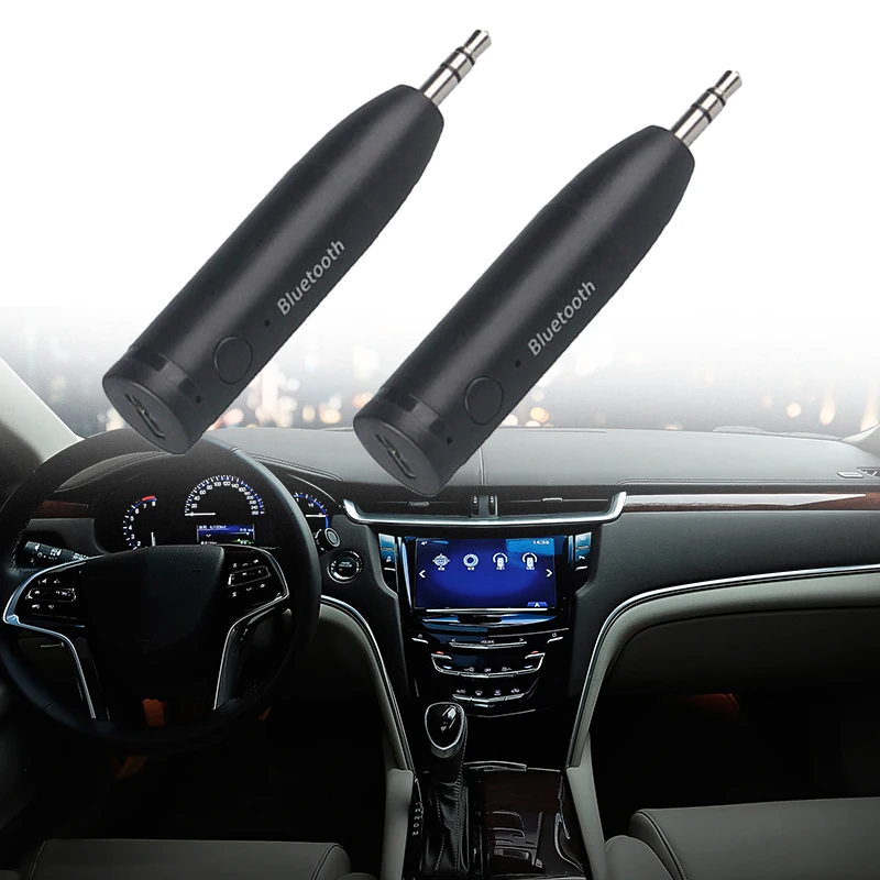 Bluetooth беспроводной аудио приемник 3 5 мм разъем Aux адаптер стерео Handsfree для