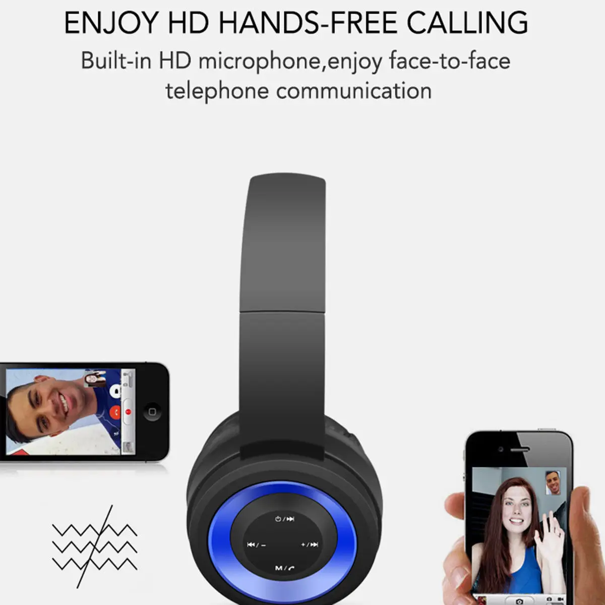 Wireless Headphones Bluetooth Headphone Foldable Headset With MIC Support TF Card For Phone PC MP3 Player Bluetooth Headphone