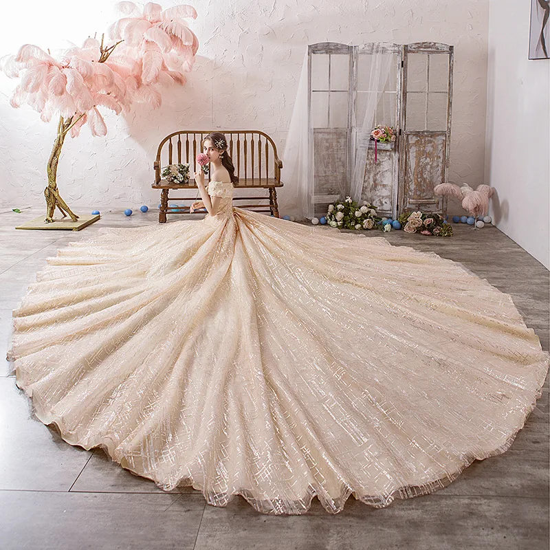 Vestido Cocktail Limited De Festa Sen свадебное платье 2020 Новая роскошная Мечта невесты роскошный