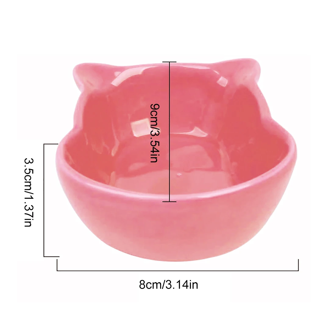 Керамическая миска для домашних питомцев в виде медведя кормушка еды закуски