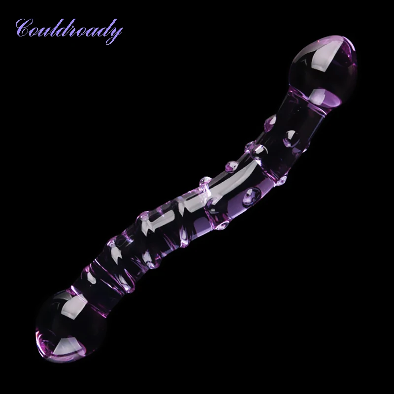 Двухсторонний кристально фиолетовый фотоэлемент искусственный пенис в гранулах