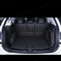 lsrtw2017 for jeep compass leather car trunk mat cargo liner 2016 2017 2018 2019 2020 2021 accessories carpet interior boot rear