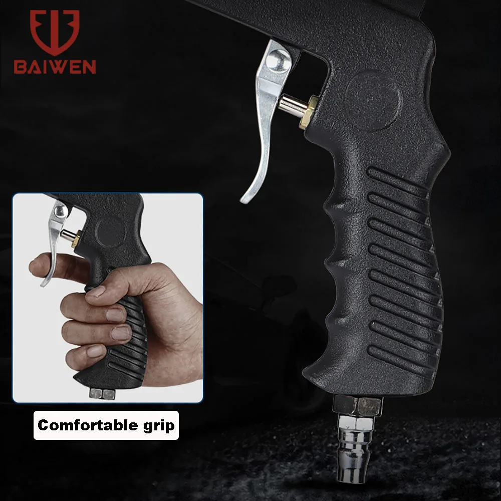 

90psi Durable Gravity Sandblasting Gun Hand-Held Rust Sand blasting Machine Pneumatic Sandblaster