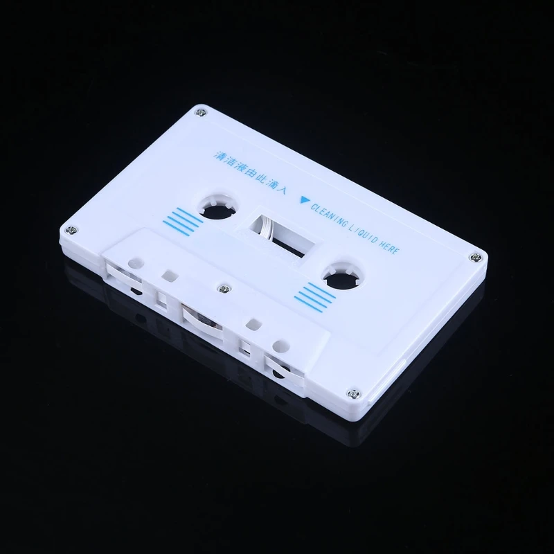 -Audio Cassette Tape Head Cleaner & Demagnetizer for Car Home and Portable Players Wet Type | Электроника